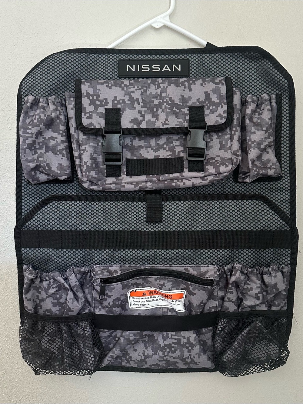 Nissan Frontier Seat Back Organizer Camouflage Camo T99N4-9BU0A Backseat NEW OEM